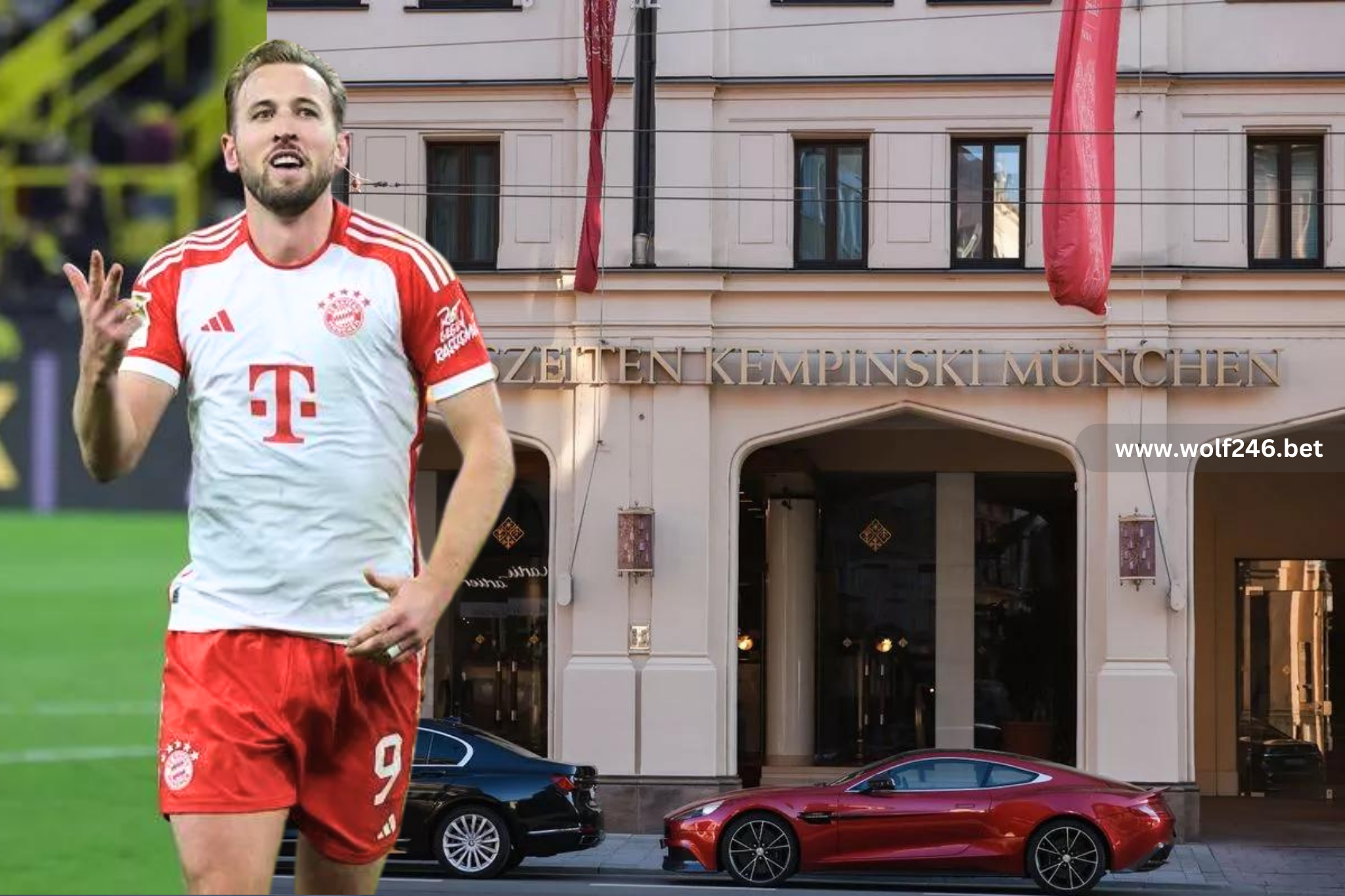 wolf246.co គ្រាន់​តែ​ស្នាក់​នៅ​សណ្ឋាគារ​ពេល​លេង​ឱ្យ Bayern កន្លងមក Harry Kane បានចំណាយលុយជាង ១លាន​ដុល្លារ