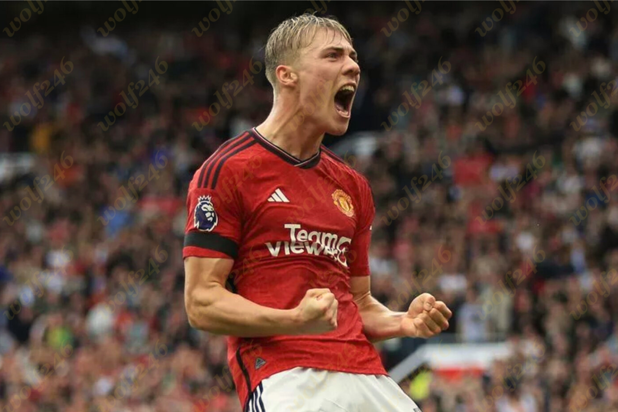 wolf246.co Erik Ten Hag ពេញ​ចិត្ត​នឹង​សមត្ថភាព​របស់​ Hojlund ក្នុង​ប្រកួត​ UCL