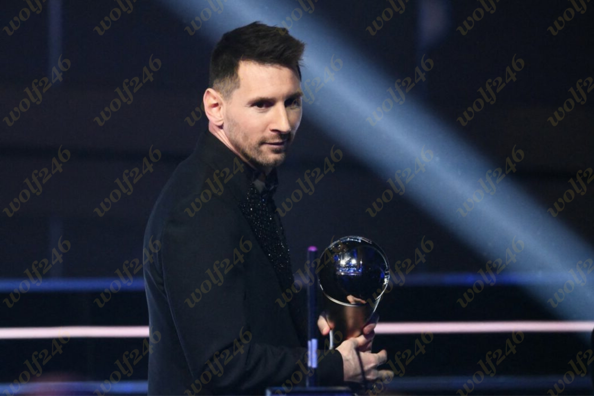 wolf246.co ខ្សែប្រយុទ្ធ​​Lionel​Messi​បាន​ឈ្នះ​ពាន​កីឡាករ​ឆ្នើម​​FIFA​ឆ្នាំ​២០២៣​​ប្រចាំ​ក្រុម​បាល់ទាត់​បុរស​​