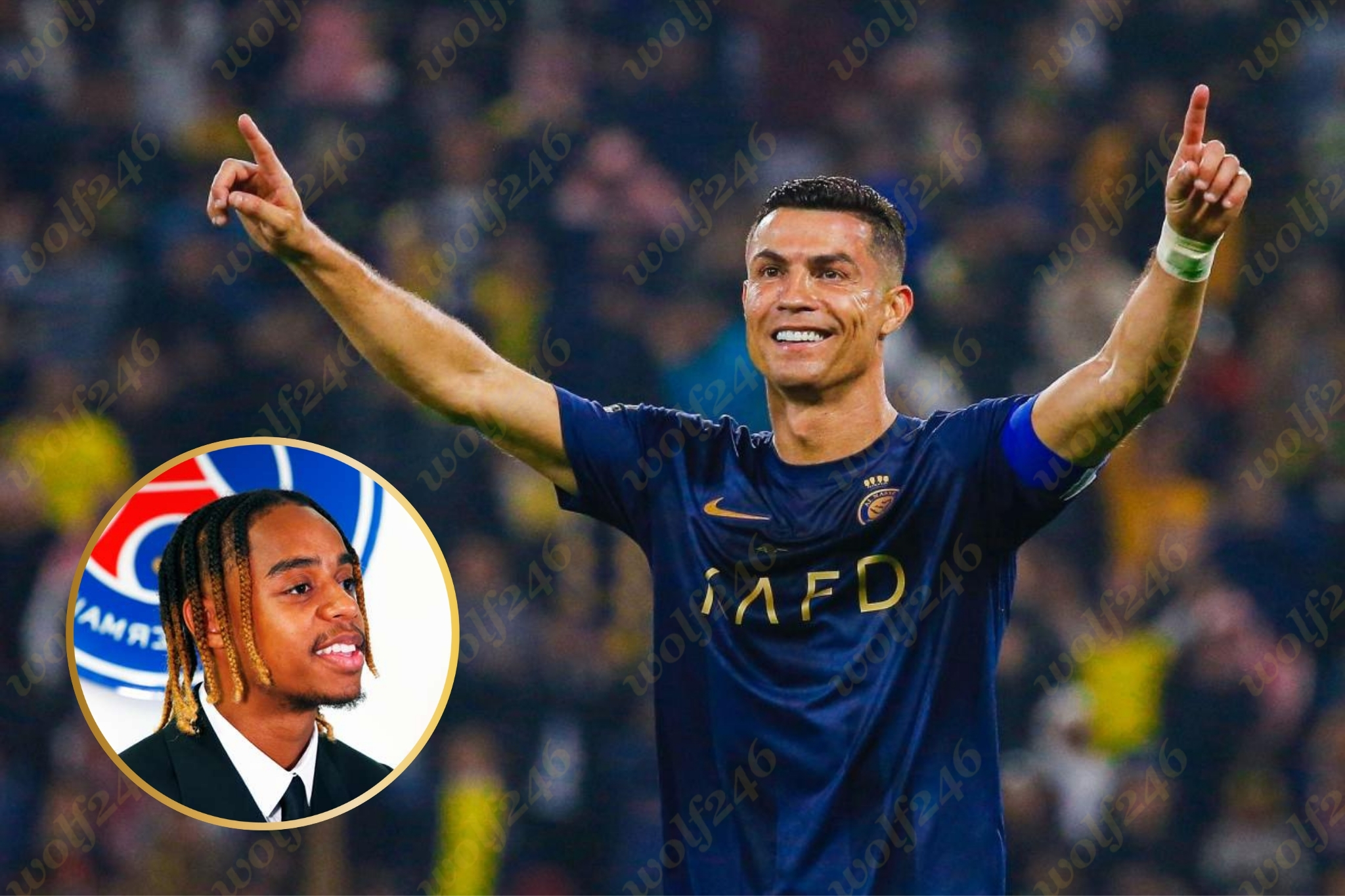 wolf246.co កីឡាករឆ្នើម PSG ម្នាក់បាននិយាយត្រង់ៗថា Cristiano Ronaldo ជានិមិត្តរូបដ៏ធំបំផុតរបស់ខ្លួន