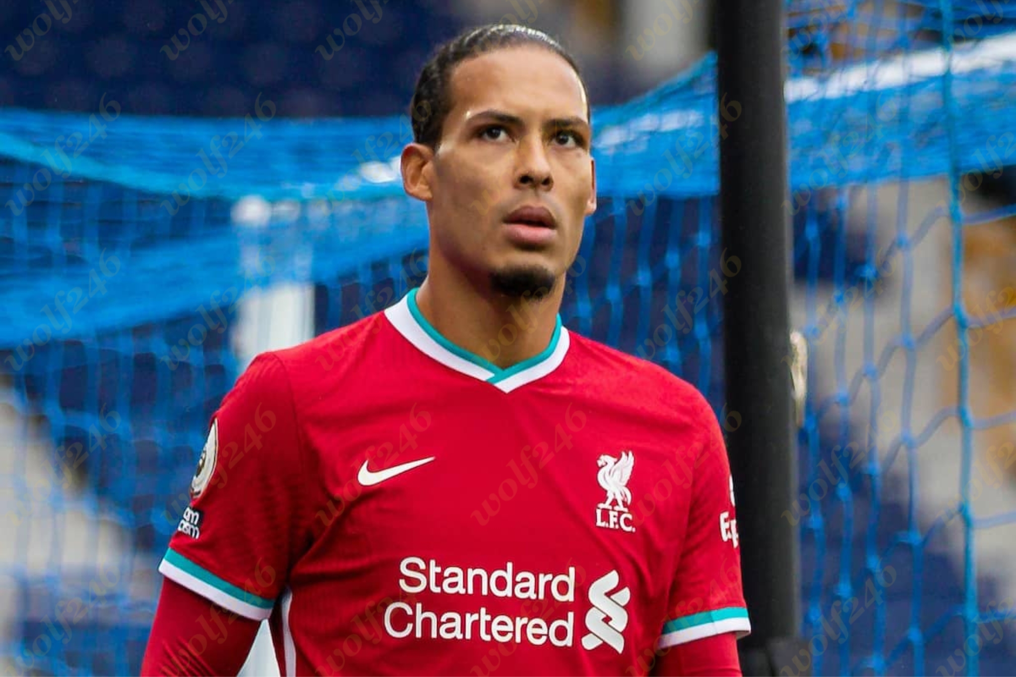 wolf246.co កីឡាករ Virgil van Dijk ប្រធាន​ក្រុម Liverpool ហាក់បីស្រពិចស្រពិល​រឿង​អនាគតរបស់ខ្លួន