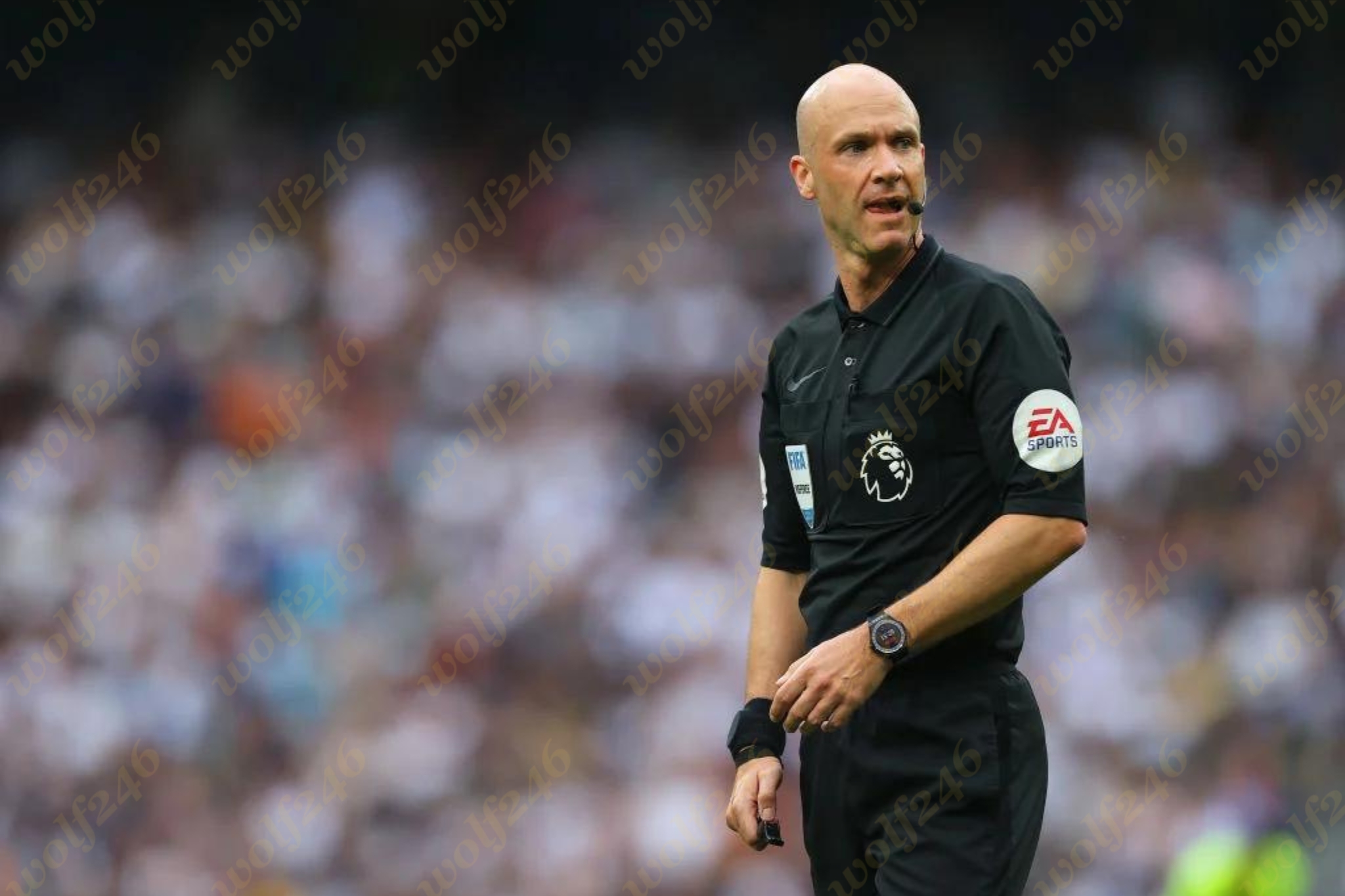 wolf246.co Anthony Taylor ក្លាយជាអាជ្ញាកណ្តាលដឹកនាំការប្រកួតដ៏ធំរវាង Man City ទល់នឹង Arsenal