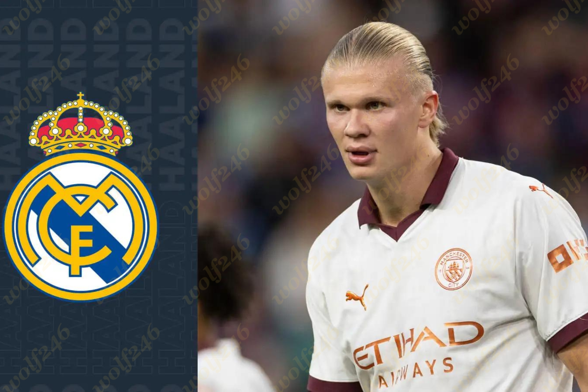 wolf246.co ទាយមើល! Real Madrid ត្រូវចំណាយប៉ុន្មានលាននៅឆ្នាំក្រោយ បើចង់បាន Haaland ពី Man City?
