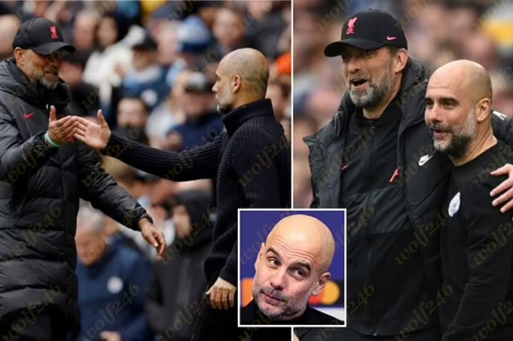 wolf246.co លោក Jurgen Klopp ចាត់ទុកថា Pep Guardiola ជាអ្នកចាត់ការល្អបំផុតក្នុងជីវិតរបស់ខ្លួន