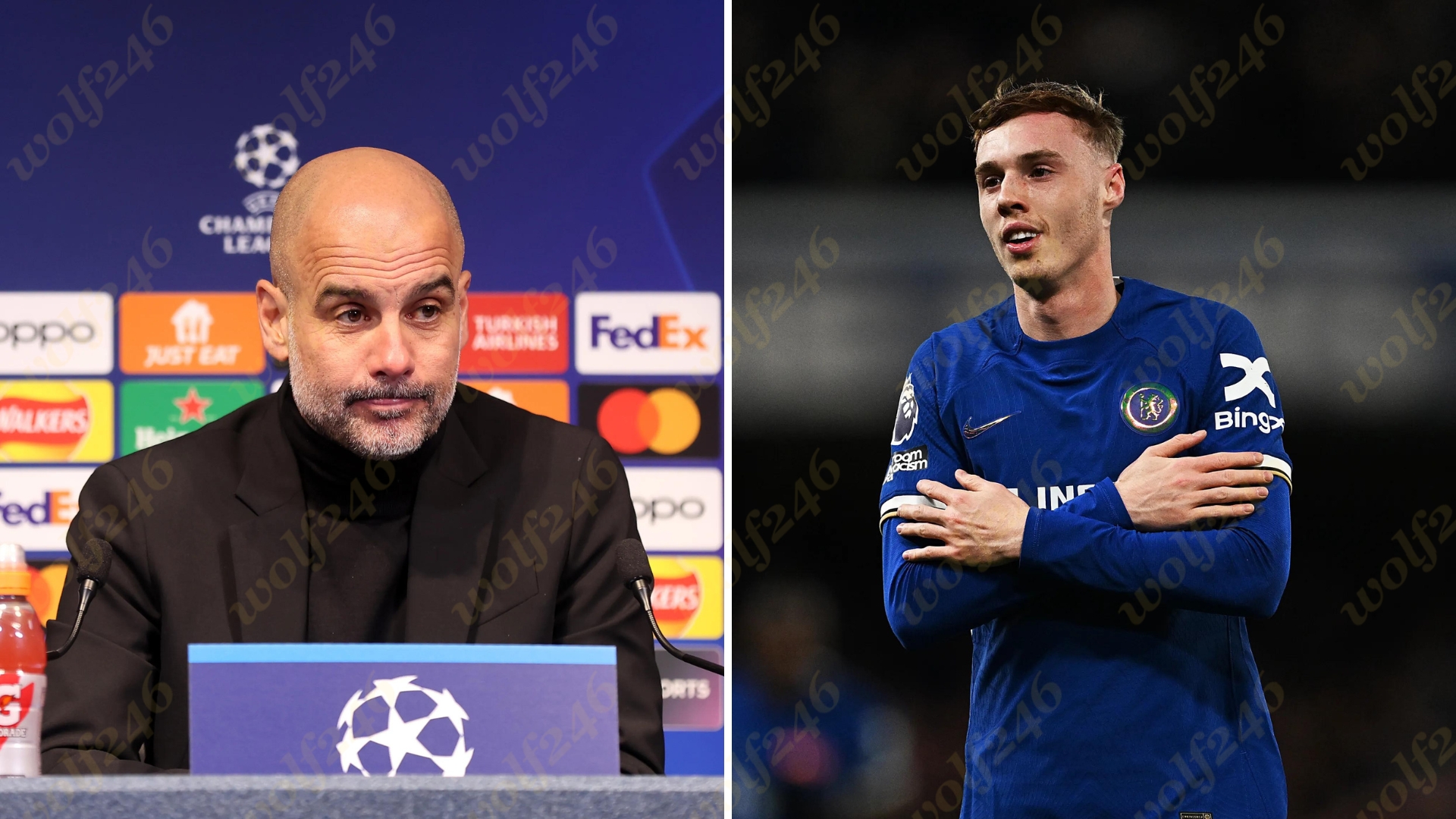 wolf246.co គ្រូ Pep ថាគាត់ធ្លាប់ព្យាយាមឃាត់ Cole Palmer ឲ្យបន្តនៅក្លិប Man City ដែរតែរូបគេមិនព្រម