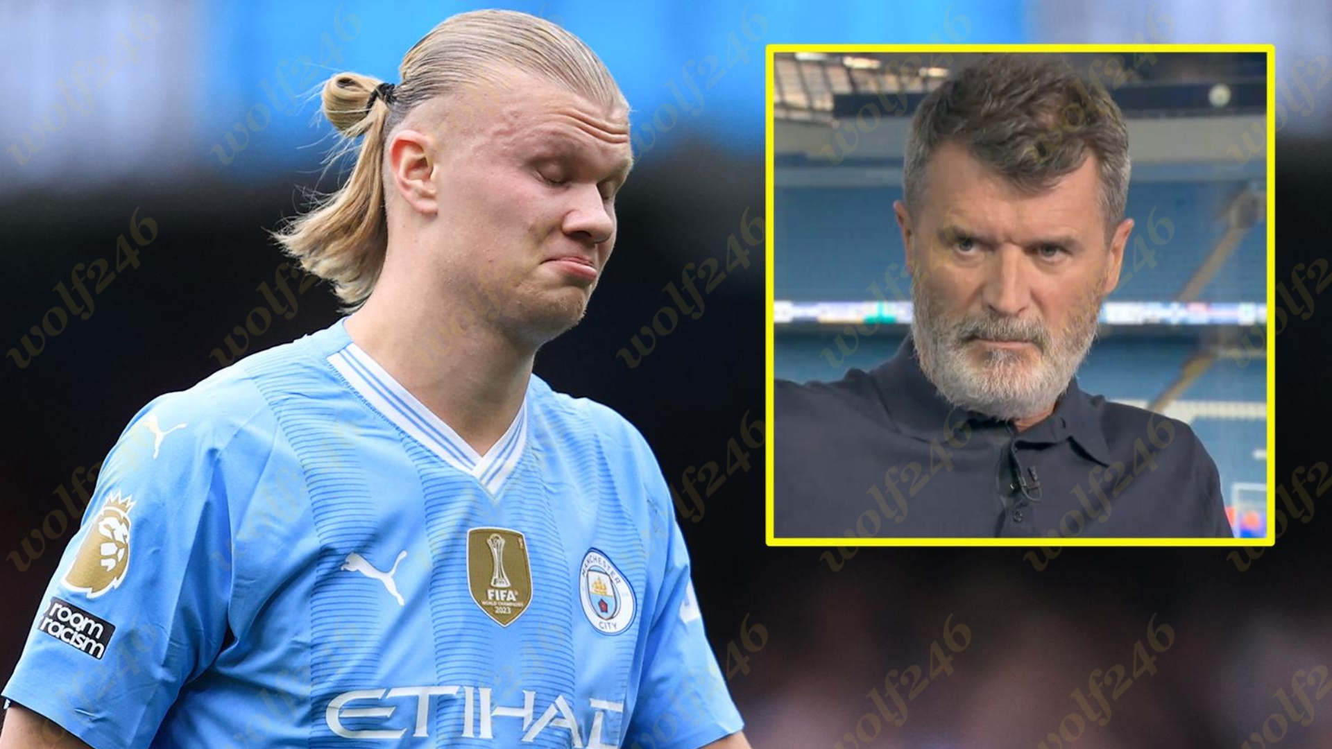 wolf246.co Pep ចេញមុខការពារ Haaland ក្រោយ Roy Keane រិះគន់ថាដូចនៅលីគតែមួយ តែ 2នាក់ផ្សេងគ្នា