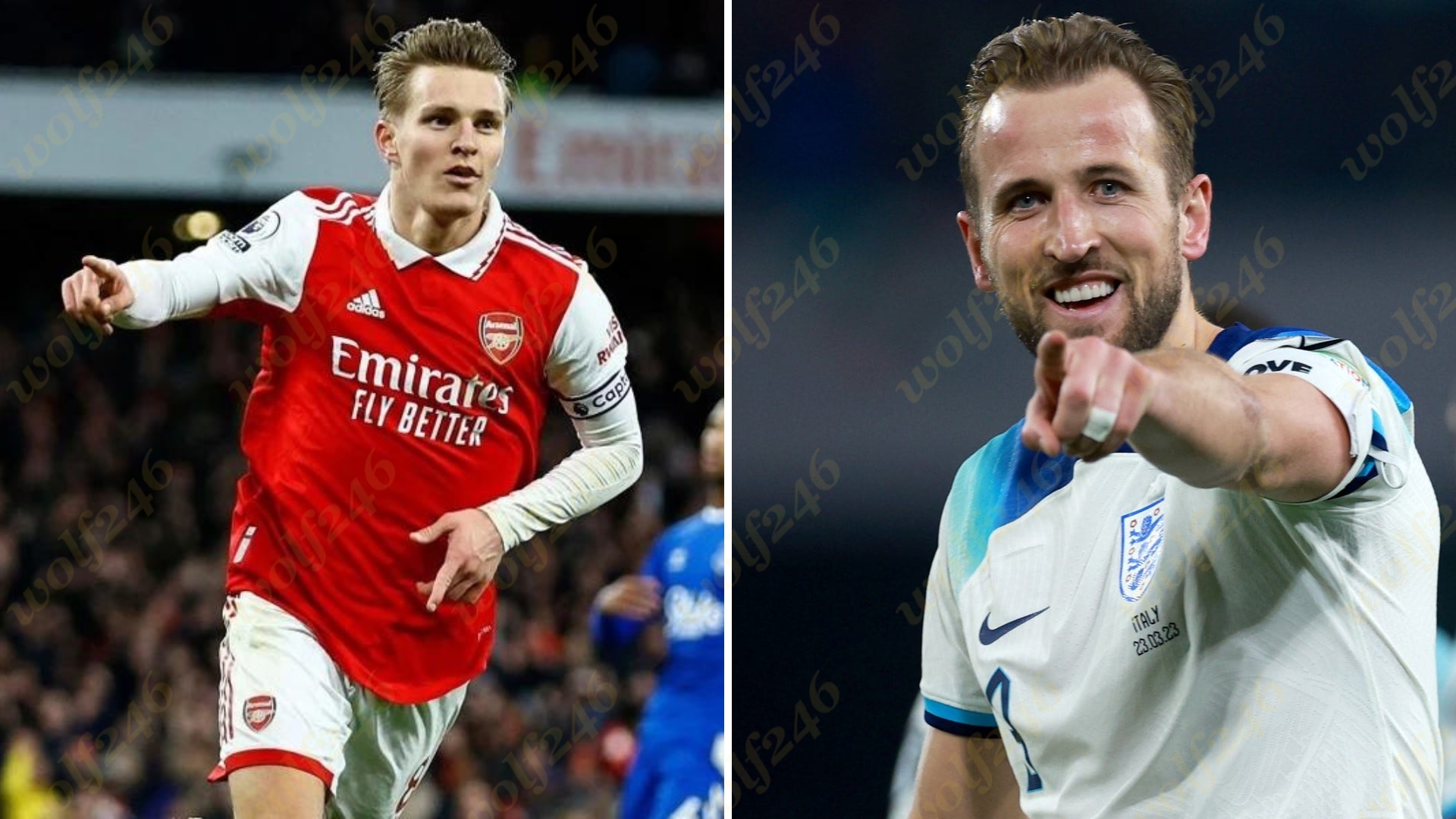 wolf246.co Martin Odegaard និយាយថា Arsenal មិនខ្លាច Harry Kane នៅពេលប៉ះ Bayern Munich ទេ