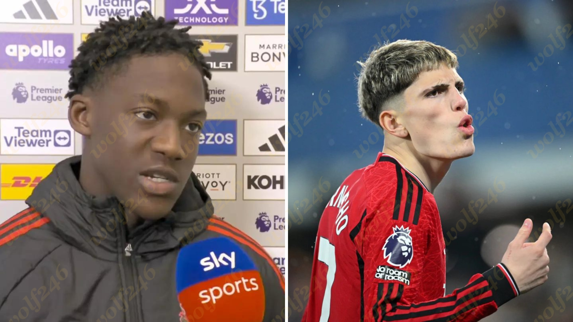 wolf246.co អតីតខ្សែប្រយុទ្ធ Man UTD រូបនេះ ថា Garnacho មានស្ទាយ៍លេងស្រដៀងខ្លួនជាង Ronaldo