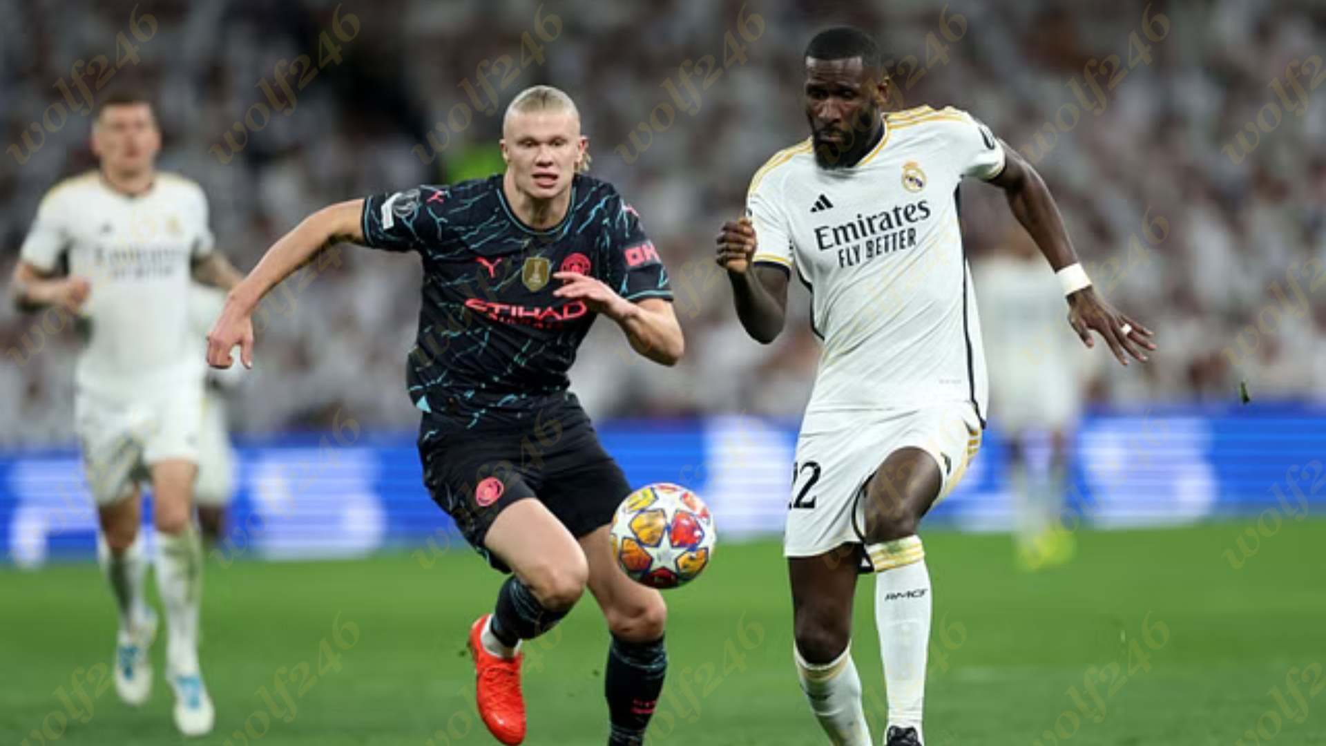 wolf246.co Real Madrid មិនអាចដាក់សម្ពាធទៅលើ Man City និងបញ្ចប់ត្រឹមលទ្ធផលស្មើគ្នាប៉ុណ្ណោះ