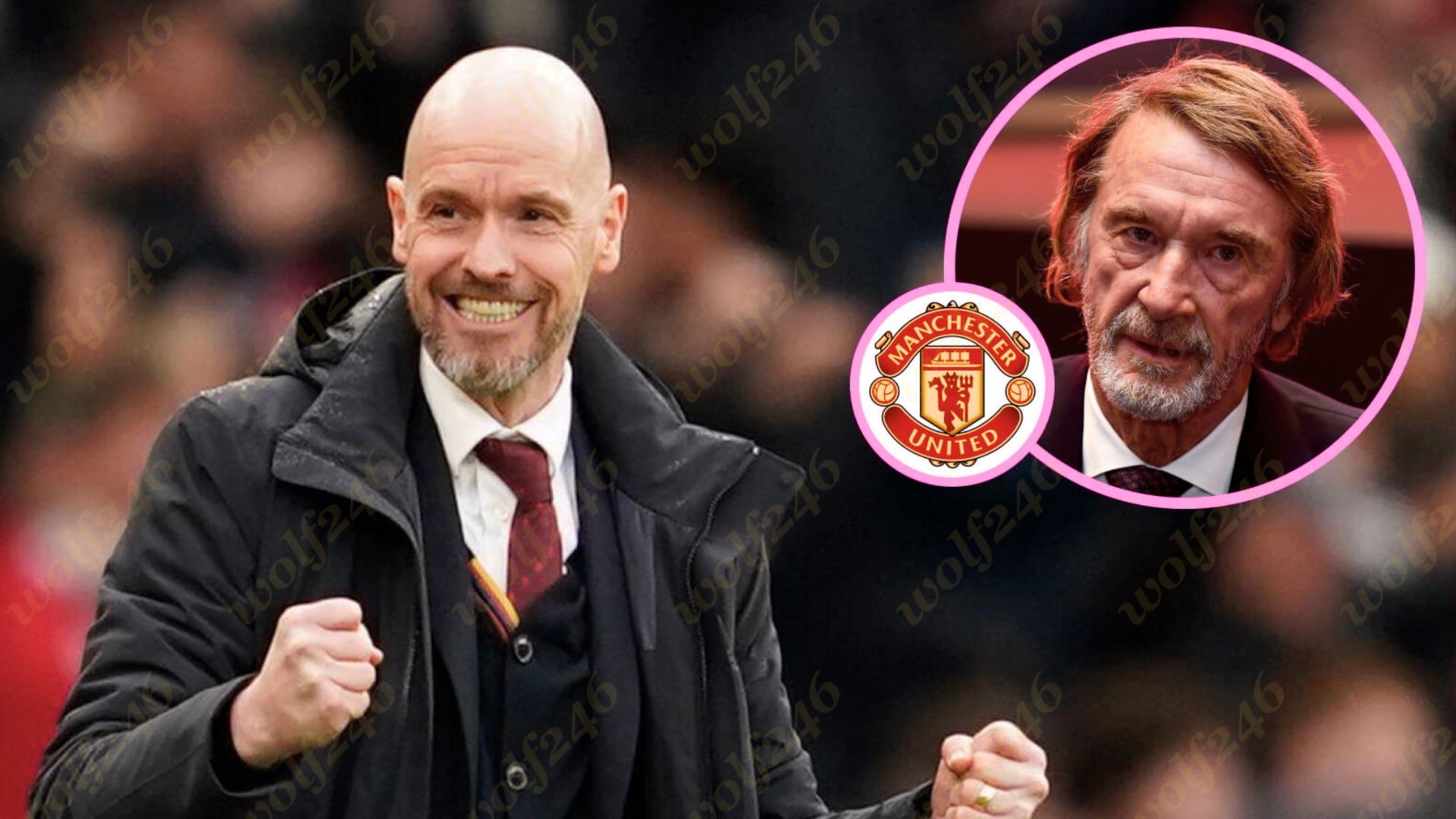 wolf246.co លោក Erik Ten Hag ត្រូវបានក្លឹប Man Utd ព្រមព្រៀងបន្តអោយដឹកនាំនៅរដូវកាលក្រោយទៀត